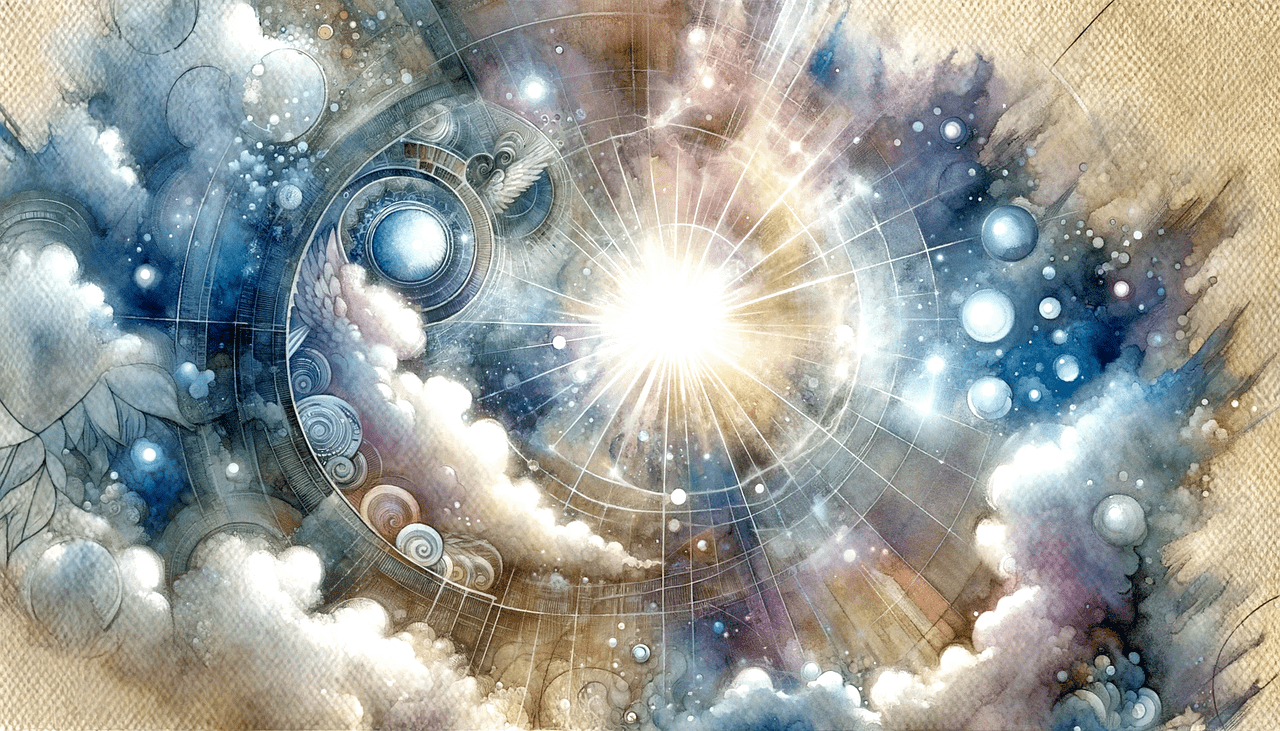 Illustration symbolique des liens d’âme, entre résonance, miroir karmique et discernement amoureux