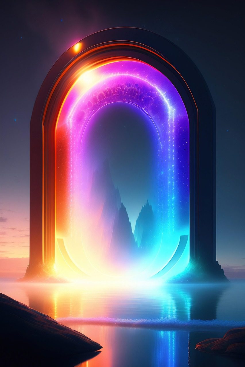 Illustration symbolique de l’hypnose spirituelle et de l’exploration de la conscience